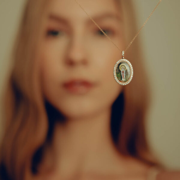 Necklace Madonna di Lourdes